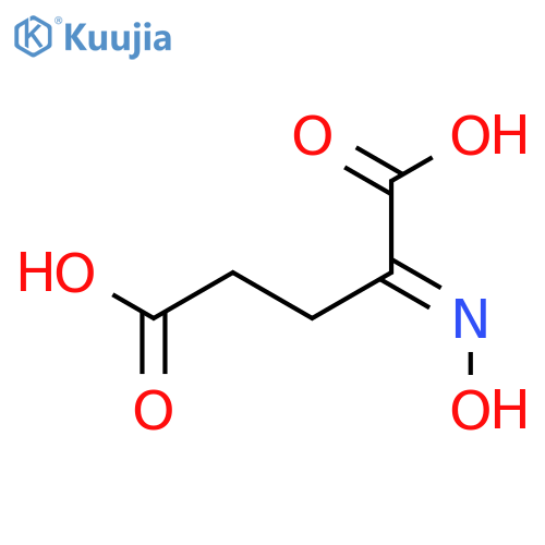 Pentanedioic acid,2-(hydroxyimino)- structure