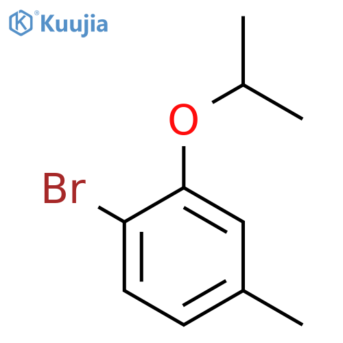 1-Bromo-2-isopropoxy-4-methylbenzene structure