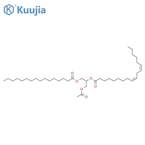 1-Palmitoyl-2-linoleoyl-3-acetyl-rac-glycerol structure