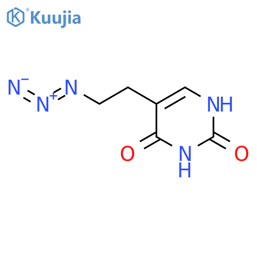 5-(2-Azidoethyl)pyrimidine-2,4(1H,3H)-dione structure