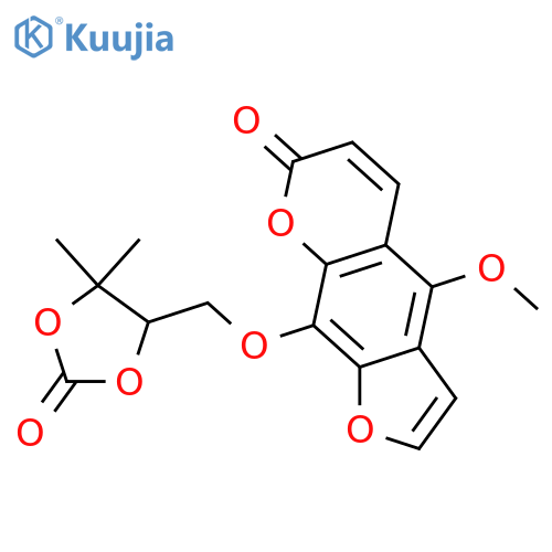 Byakangelicin; (R)-form, 2',3'-Cyclic carbonate structure
