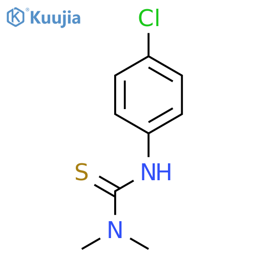 1-(4-chlorophenyl)-3,3-dimethylthiourea structure