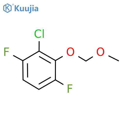 2-Chloro-1,4-difluoro-3-(methoxymethoxy)benzene structure