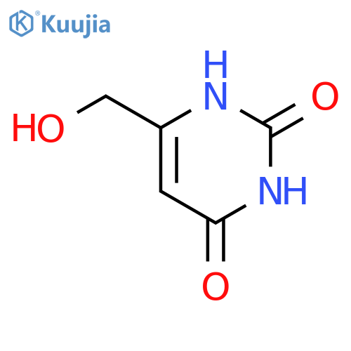 6-(Hydroxymethyl)uracil structure
