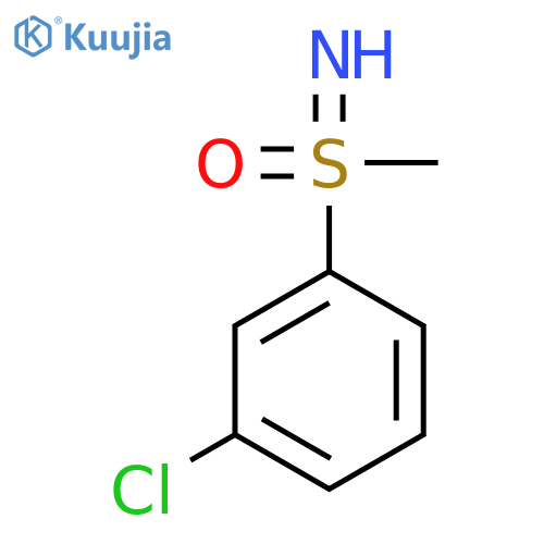 (3-chlorophenyl)(imino)methyl-lambda6-sulfanone structure