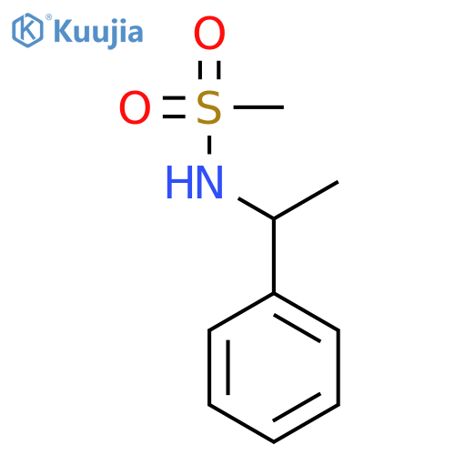 N-(1-Phenyl-ethyl)-methanesulfonamide structure