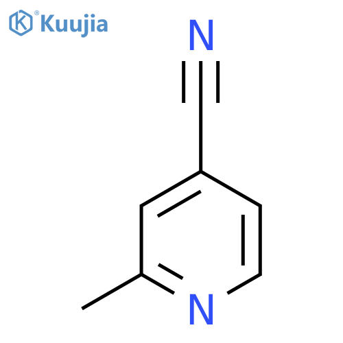 2-methylpyridine-4-carbonitrile structure