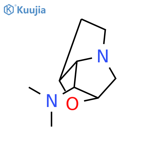 (1S,6R,7R,7aS)-N,N-dimethylhexahydro-1H-1,6-epoxypyrrolizin-7-amine structure