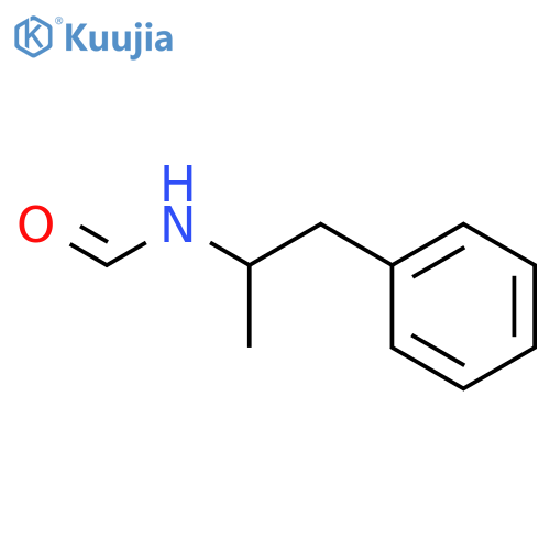 Formamide,N-(1-methyl-2-phenylethyl)- structure