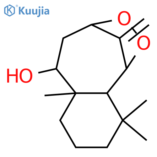 2,4-Epidioxy-3(15)-allohimachalen-6-ol; (1β,2β,4β,6α,7α)-form structure