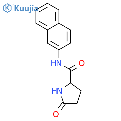 L-Pyroglutamic Acid b-Naphthylamide structure