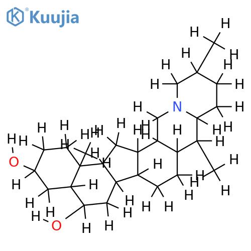 B, HBr-(3beta, 5alpha, 6alpha, 25alpha)-Cevanediol structure