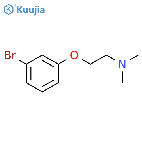 2-(3-Bromophenoxy)-N,N-dimethylethanamine structure