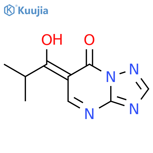 6-(2-methylpropanoyl)-4H,7H-1,2,4triazolo1,5-apyrimidin-7-one structure