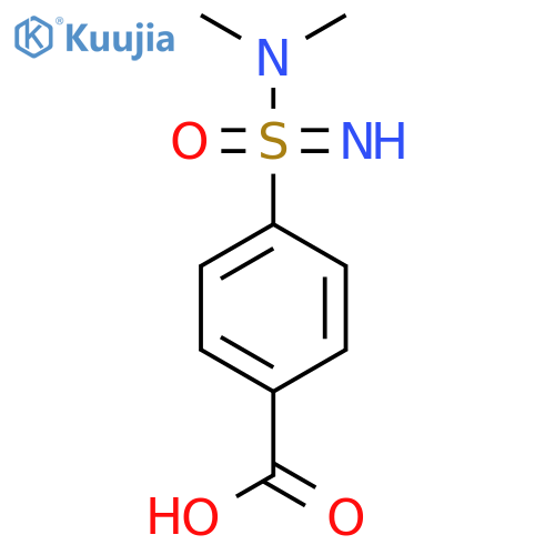 4-(dimethyl-S-aminosulfonimidoyl)benzoic acid structure