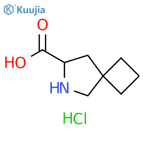 6-azaspiro3.4octane-7-carboxylic acid hydrochloride structure