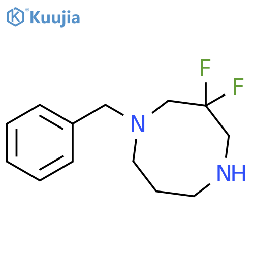 1-benzyl-3,3-difluoro-1,5-diazocane structure