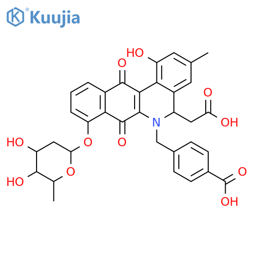 Jadomycin acetate 4-AMBA structure