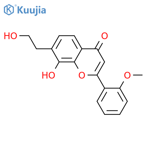 2',8-Dihydroxy-7-(2-hydroxyethyl)flavone; 2'-Me ether structure