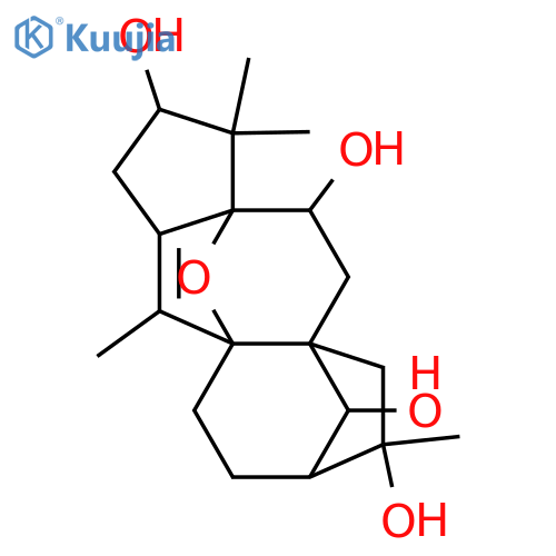 5,9-Epoxy-1(10)-grayanotoxene-3,6,14,16-tetrol; (3β,5β,6β,9β,14β,16α)-form structure