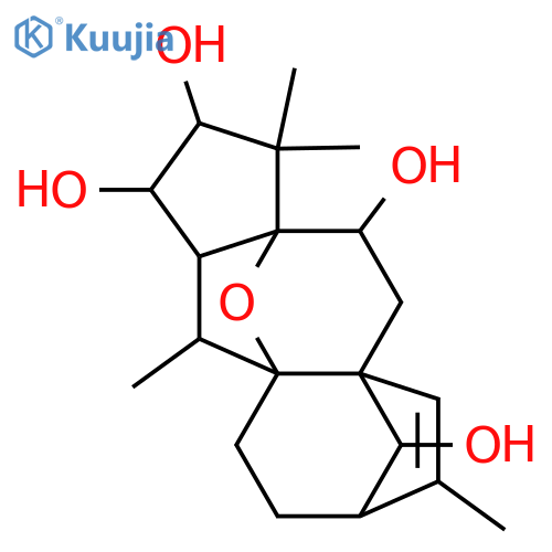 5,9-Epoxy-15-grayanotoxene-2,3,6,14-tetrol; (1α,2α,3β,5β,6β,9β,10β,14β)-form structure