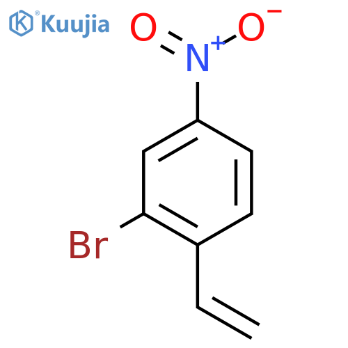 2-bromo-1-ethenyl-4-nitrobenzene structure