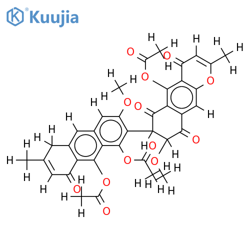 Tri-Ac-Fusccofusarin structure