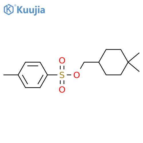 Cyclohexanemethanol, 4,4-dimethyl-, 1-(4-methylbenzenesulfonate) structure