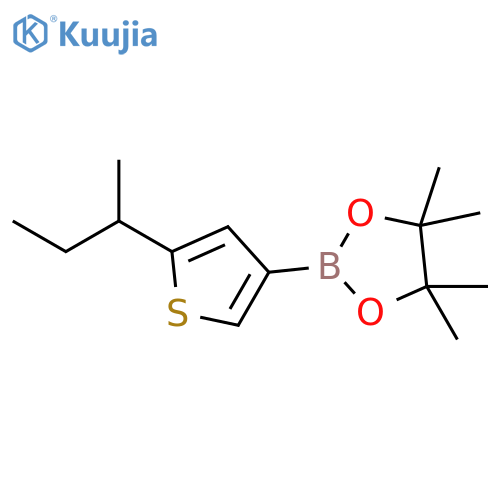 2-(sec-Butyl)thiophene-4-boronic acid pinacol ester structure