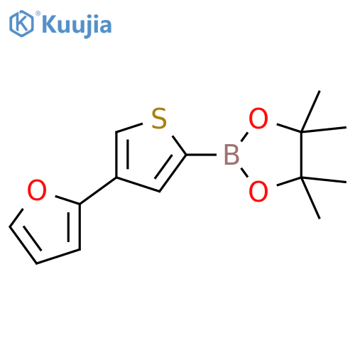 4-(2-Furyl)thiophene-2-boronic acid pinacol ester structure