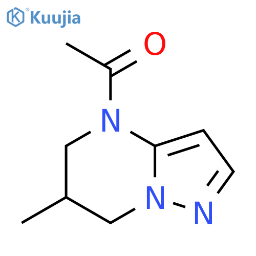1-(6-Methyl-6,7-dihydro-5H-pyrazolo[1,5-a]pyrimidin-4-yl)ethanone structure
