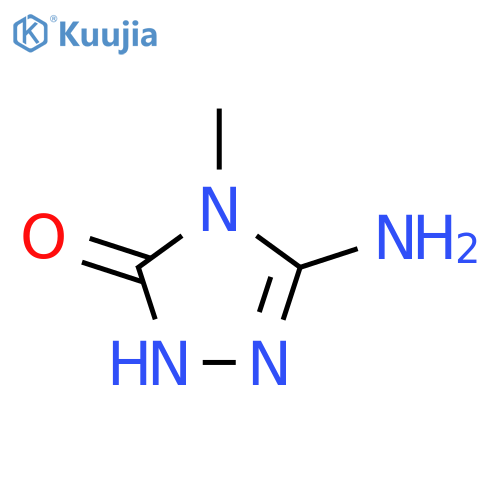 3H-1,2,4-Triazol-3-one, 5-amino-2,4-dihydro-4-methyl- structure
