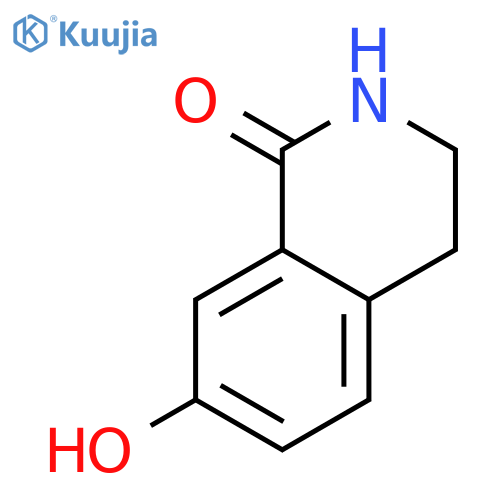 7-Hydroxy-3,4-dihydro-2H-isoquinolin-1-one structure