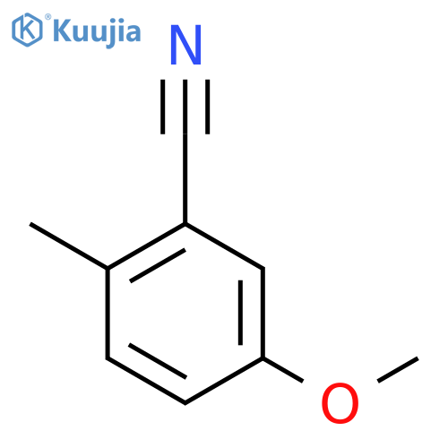 Benzonitrile, 5-methoxy-2-methyl- structure
