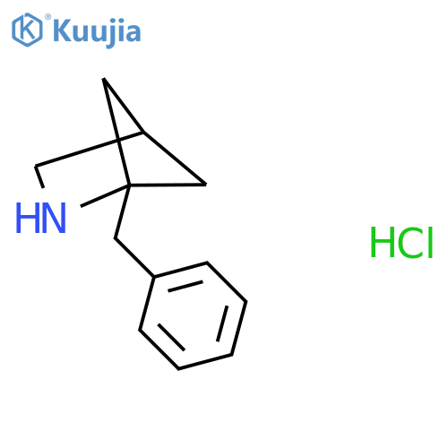 1-benzyl-2-azabicyclo2.1.1hexane hydrochloride structure