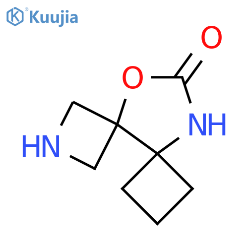 11-oxa-2,9-diazadispiro3.0.3^{5}.3^{4}undecan-10-one structure