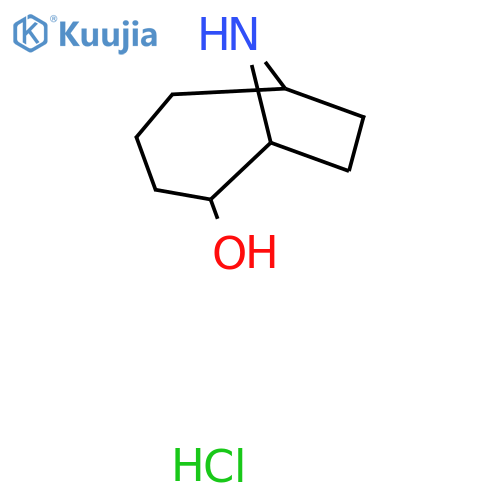 9-azabicyclo4.2.1nonan-2-ol hydrochloride structure