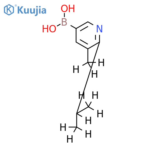 [5-Methyl-6-(iso-propyl)-d10]-pyridine-3-boronic acid structure
