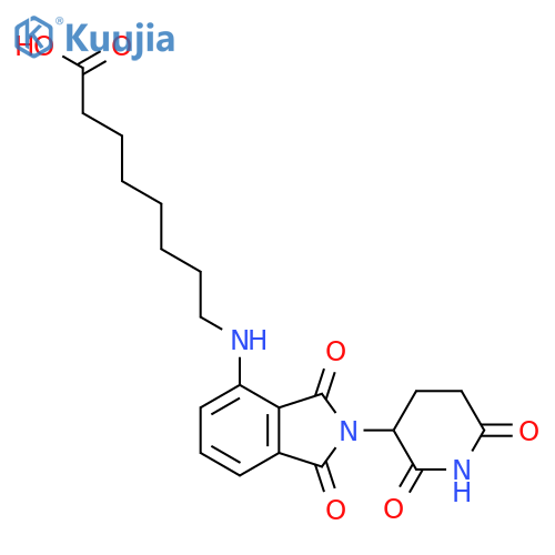 Pomalidomide-C7-COOH structure