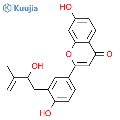 4',5,7-Trihydroxy-3'-(2-hydroxy-3-methyl-3-butenyl)flavone; 5-Deoxy structure