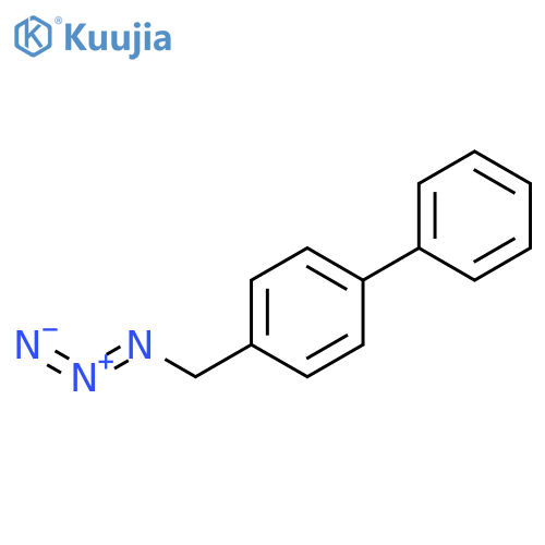 1-(azidomethyl)-4-phenylbenzene structure