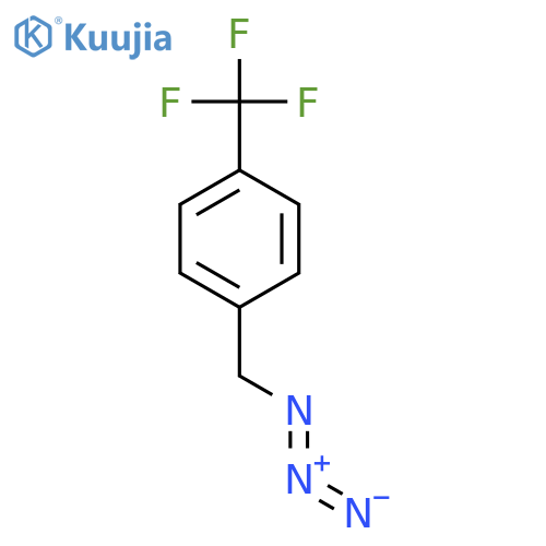 1-(azidomethyl)-4-(trifluoromethyl)benzene structure