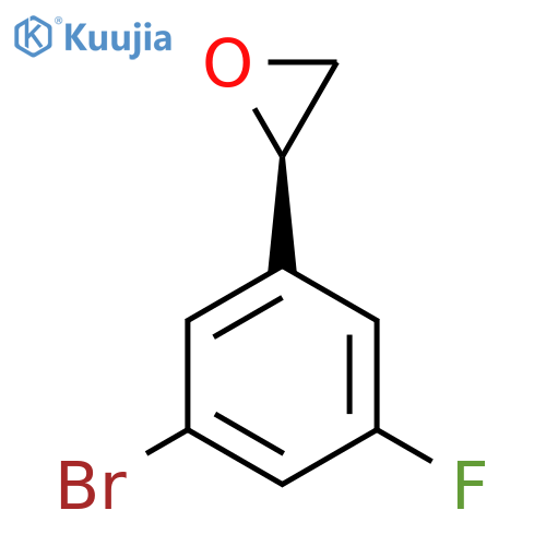 (2R)-2-(3-bromo-5-fluorophenyl)oxirane structure