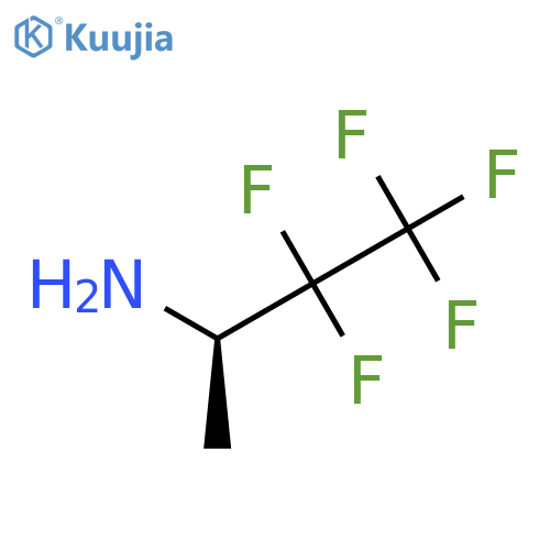 (2R)-3,3,4,4,4-pentafluorobutan-2-amine structure
