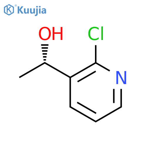 (1S)-1-(2-chloropyridin-3-yl)ethan-1-ol structure