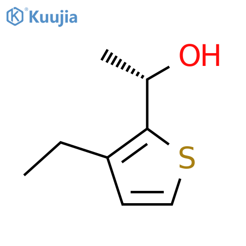 (1S)-1-(3-ethylthiophen-2-yl)ethan-1-ol structure