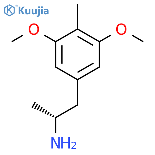 (2R)-1-(3,5-dimethoxy-4-methylphenyl)propan-2-amine structure