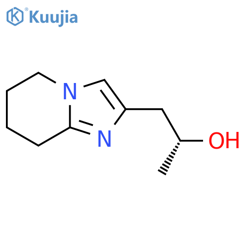 (2R)-1-{5H,6H,7H,8H-imidazo1,2-apyridin-2-yl}propan-2-ol structure