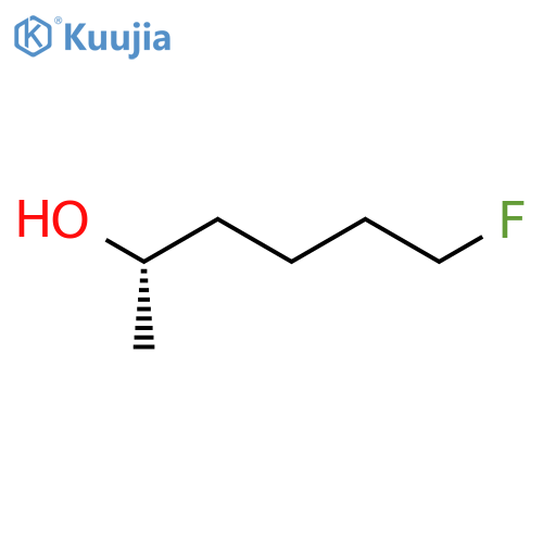 (2S)-6-fluorohexan-2-ol structure