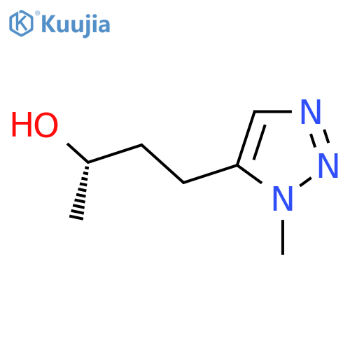 (2S)-4-(1-methyl-1H-1,2,3-triazol-5-yl)butan-2-ol structure